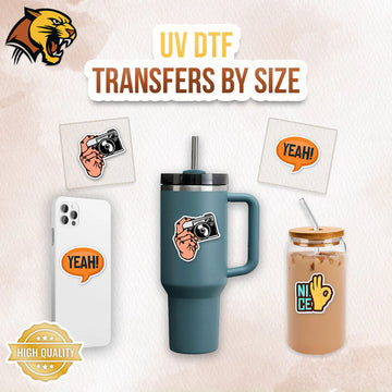 UV DTF Transfer By Size